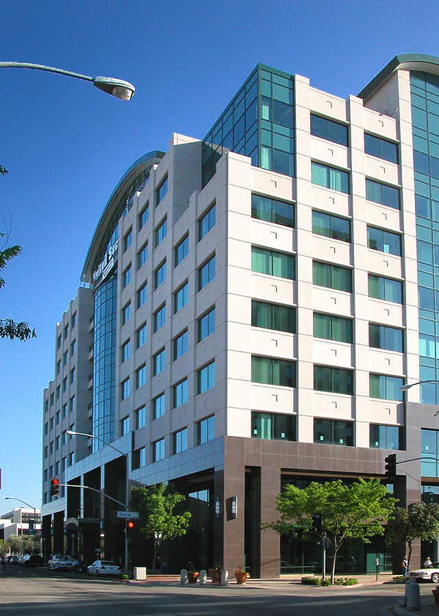 Tower at Convention Center Court by Jim Schwartz