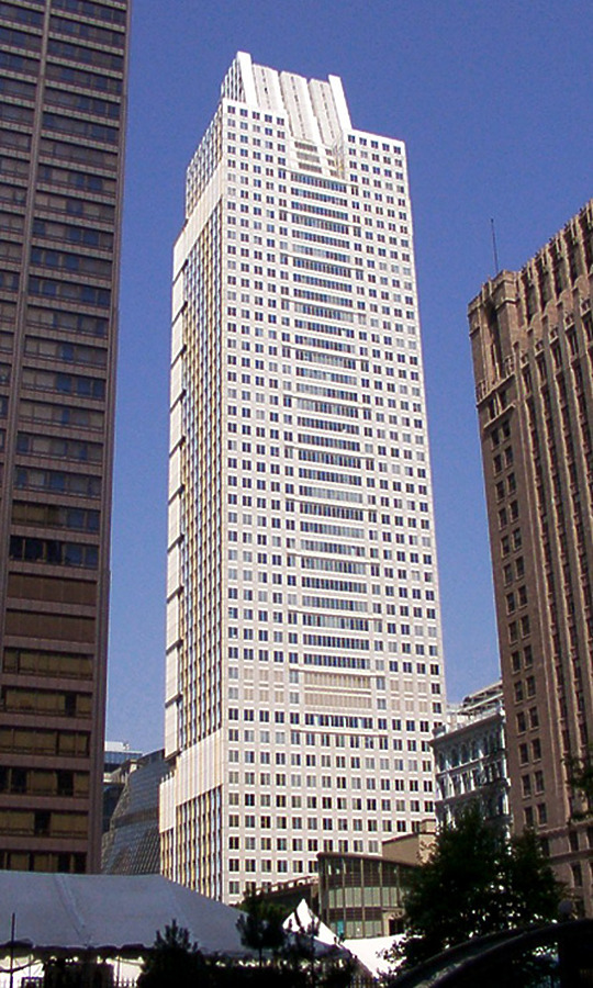 Chicago Title & Trust Building by Daniel Kieckhefer
