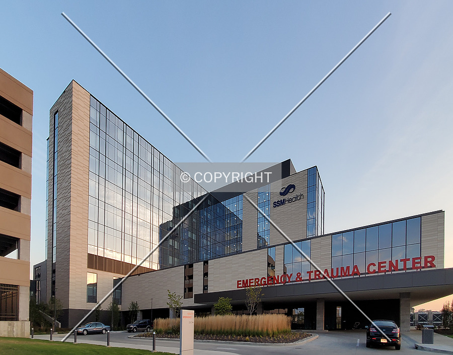 SSM Saint Louis University Hospital Tower by Ryan Hildebrand