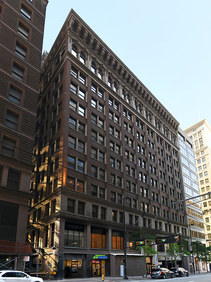 Mercantile Library Building by John W. Cahill