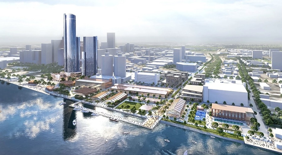 Detroit Marriott at the Renaissance Center by General Motors / Bedrock