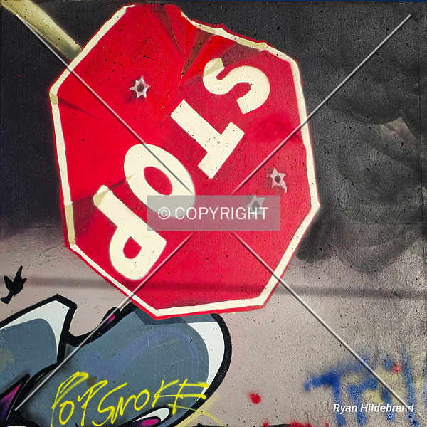 Saint Louis City Flood Wall (South Wall) by Ryan Hildebrand