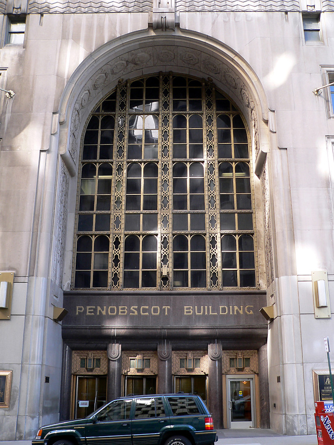 Penobscot Building by B. Victor Adams