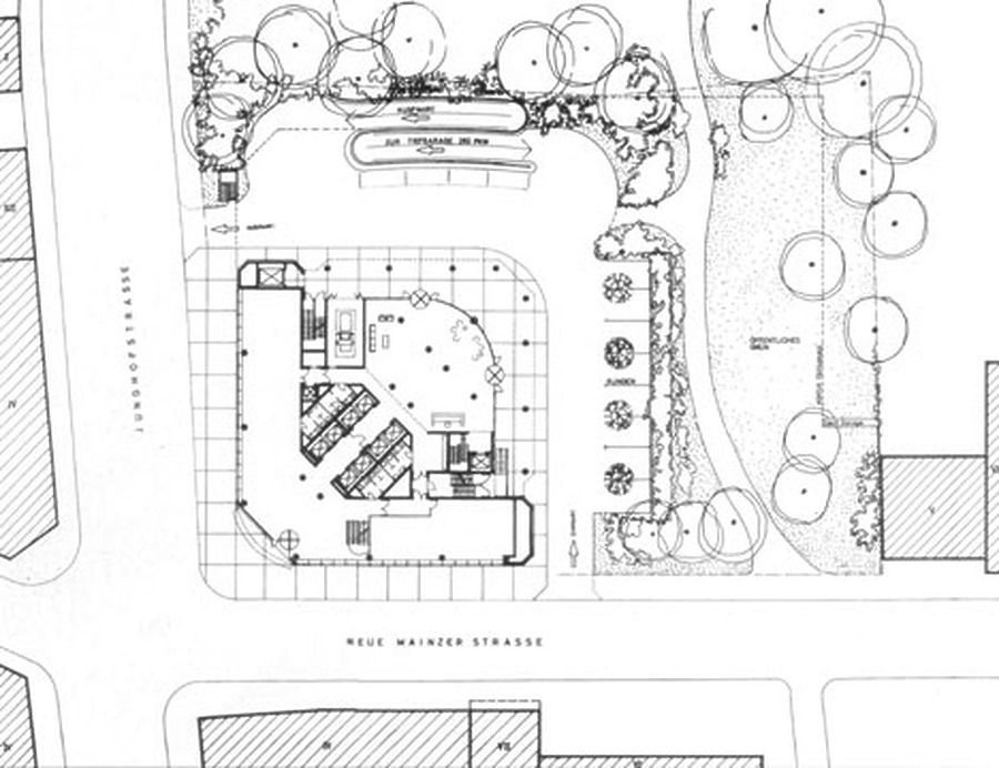 Bürohaus an der Alten Oper by Architektengemeinschaft Balser