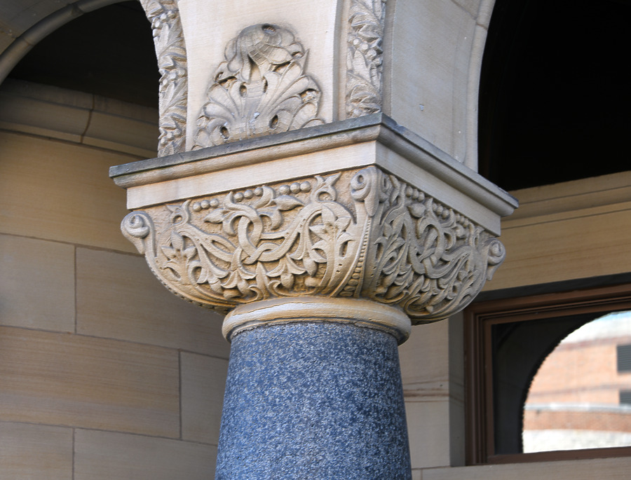 Trumbull County Courthouse by John W. Cahill