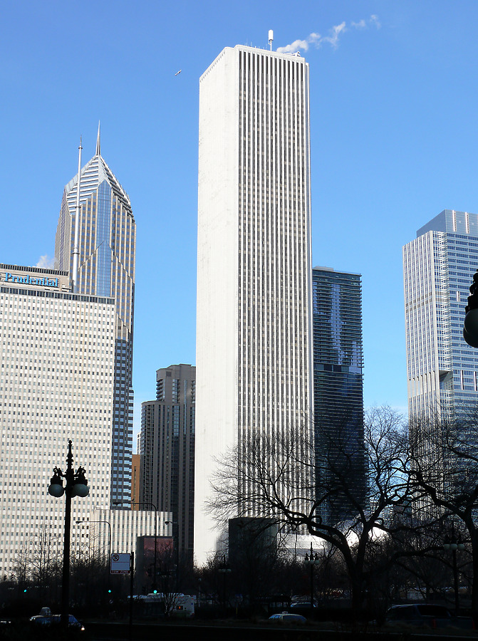 Aon Center by B. Victor Adams