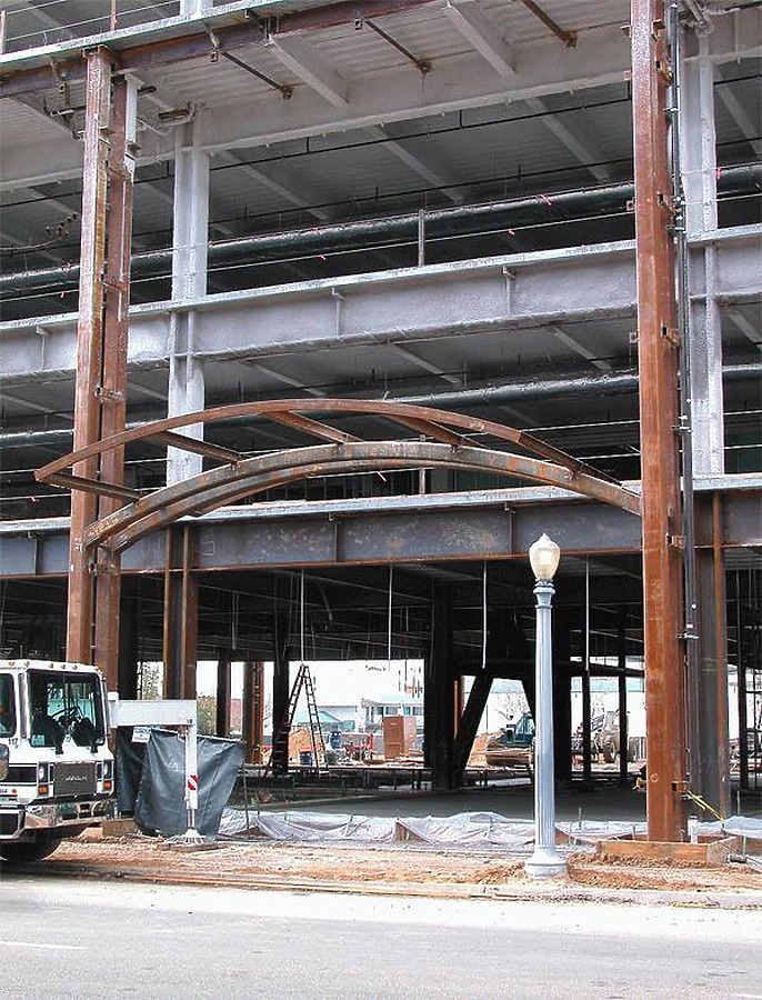 Tower at Convention Center Court by Jim Schwartz