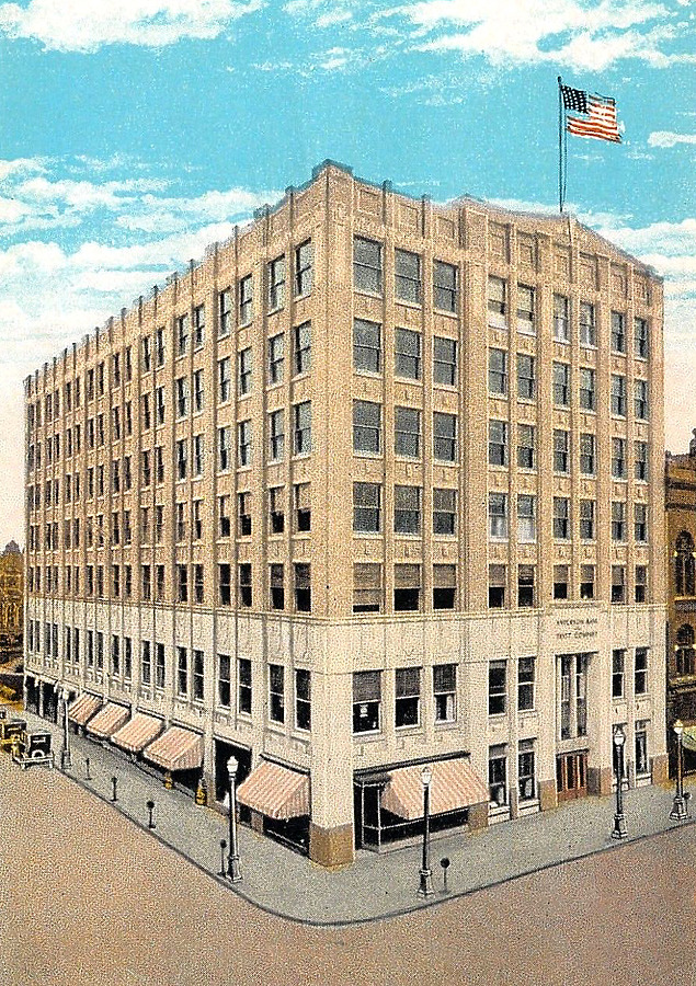 PNC Bank Building by Wayne Novelty and Publishing Co./ C. T. American Art