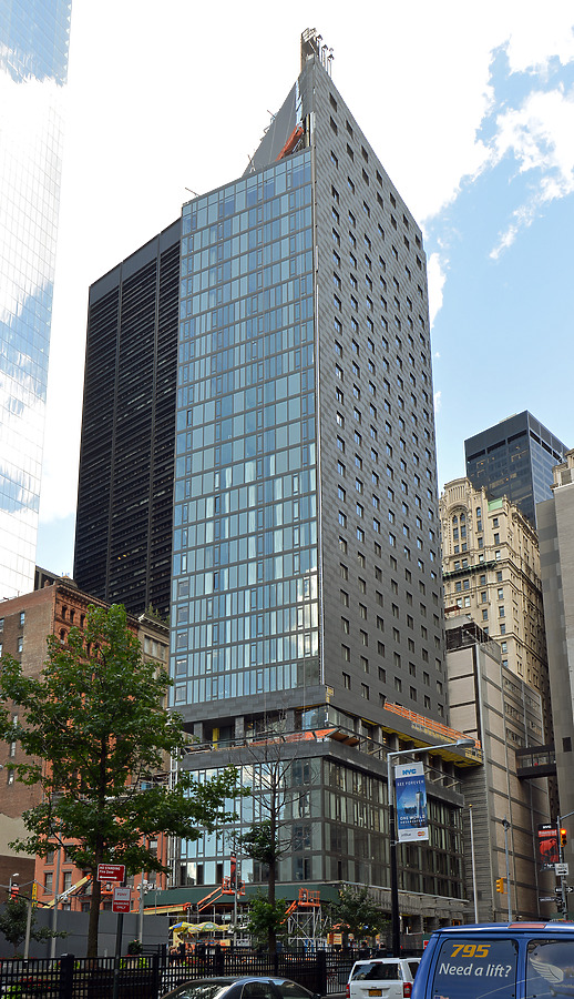 World Trade Center Courtyard Marriott by John W. Cahill
