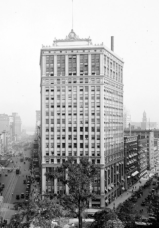 David Whitney Building by Library of Congress, Prints and Photographs Division, Detroit Publishing Company
