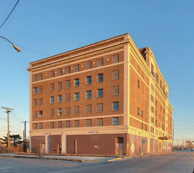 Northwest view; November 24, 2019