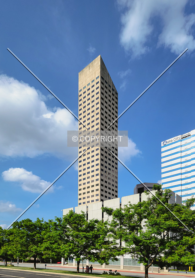 OneAmerica Tower by Ryan Hildebrand