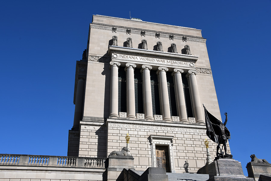 Indiana World War Memorial by John W. Cahill