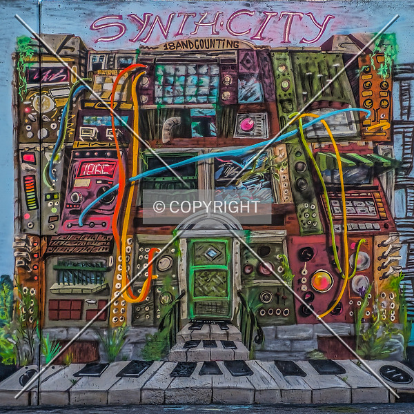 Saint Louis City Flood Wall (South Wall) by Ryan Hildebrand