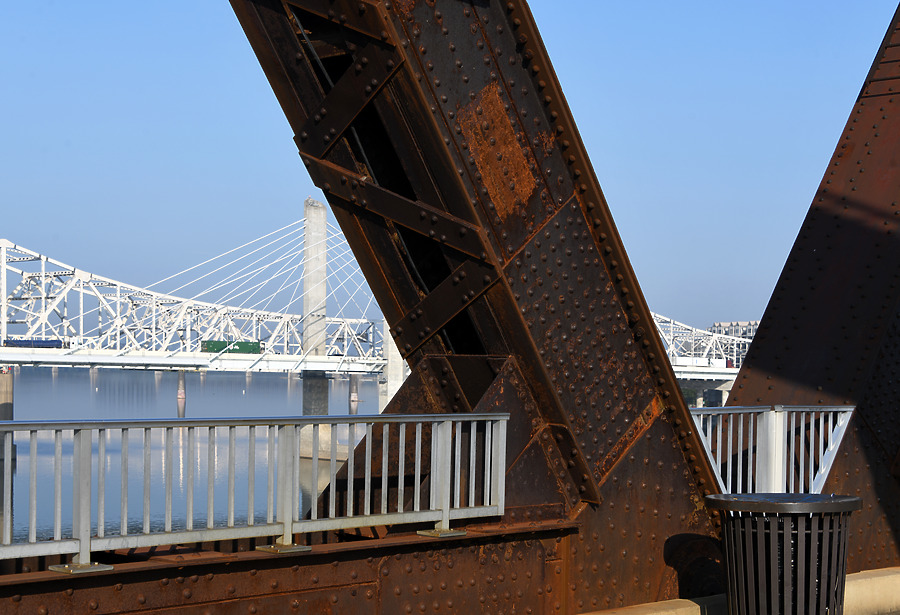 Big Four Bridge by John W. Cahill