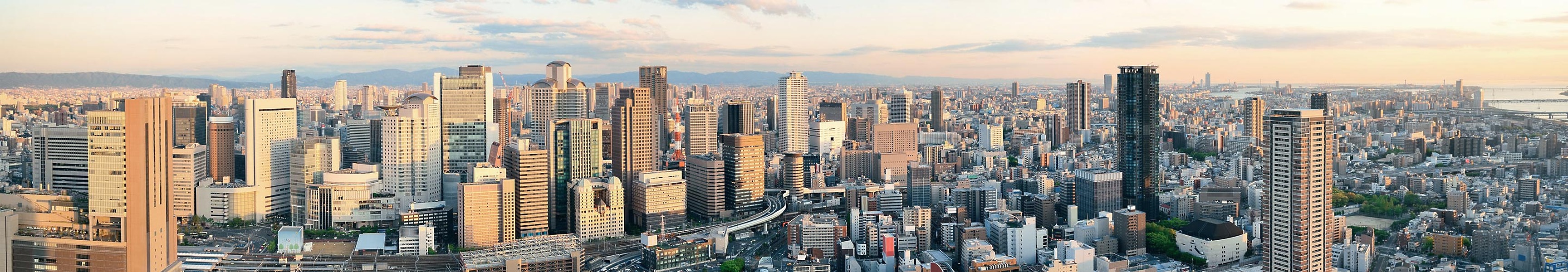 Panorama of Osaka