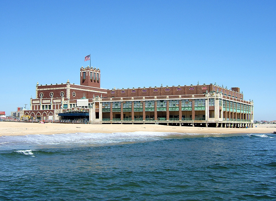 Asbury Park Convention Hall and Paramount Theater by John Cahill
