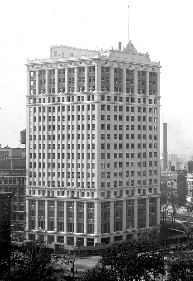 David Whitney Building by Library of Congress, Prints and Photographs Division, Detroit Publishing Company