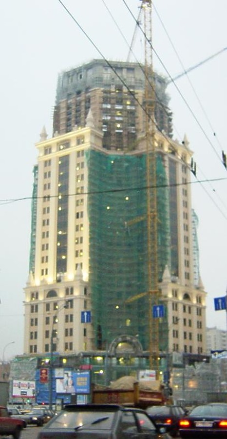 Paveletskaya Tower by Vehbi Inan