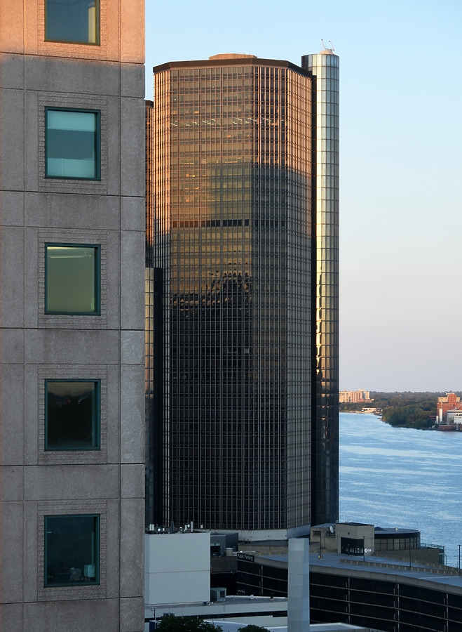 Renaissance Center 400 Tower by John W. Cahill