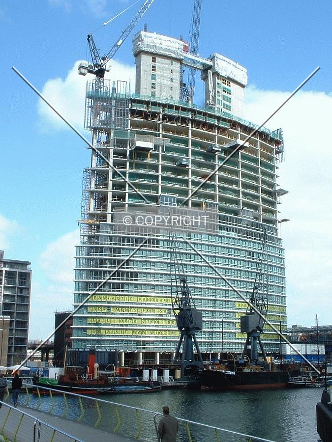 No.1 West India Quay by Mike Stanton