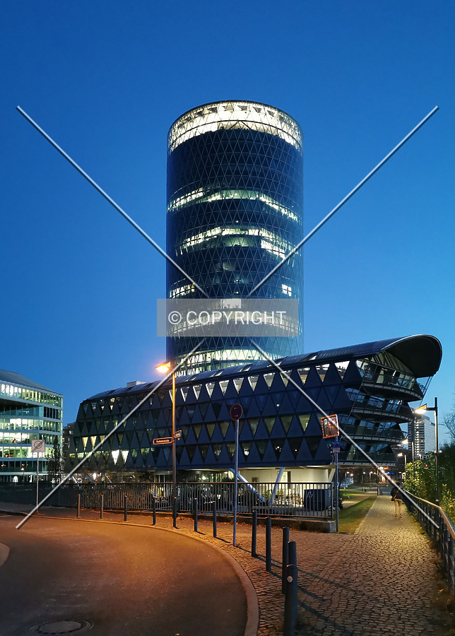 Westhafen Tower by Nephilim