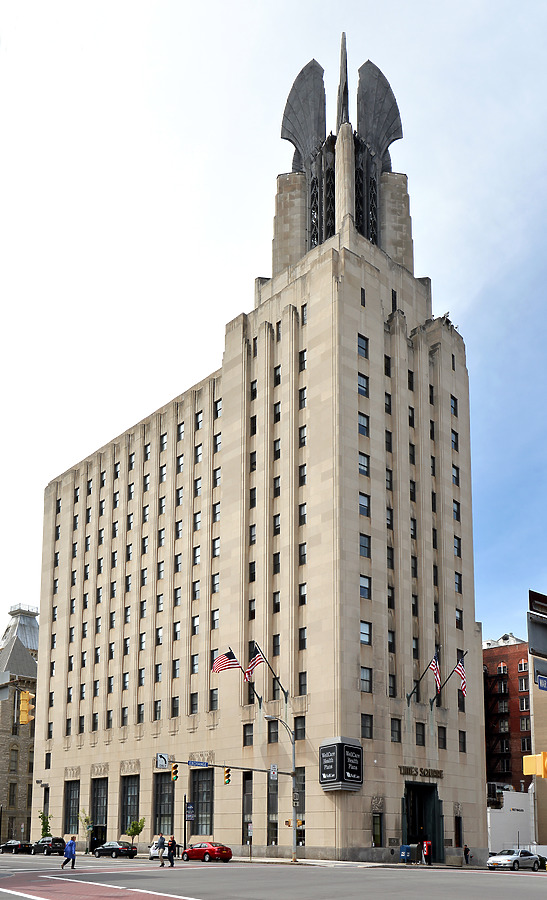 Times Square Building by John Cahill