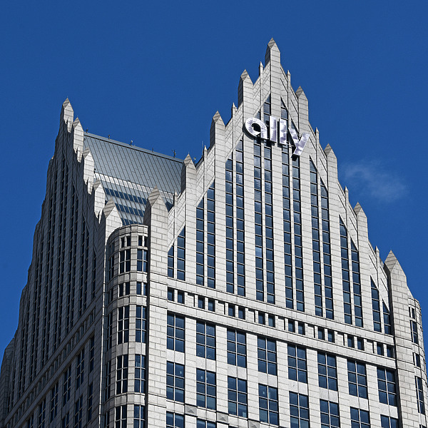 Ally Detroit Center by John W. Cahill