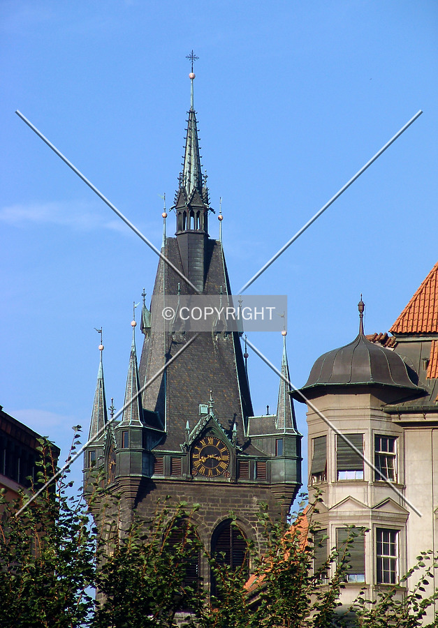 Jindrisska Tower by Alexander Ulyanov
