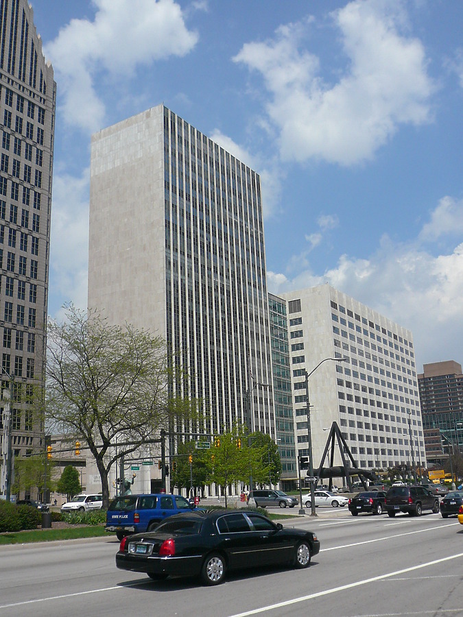 Coleman A. Young Municipal Center by Nate Lindsey