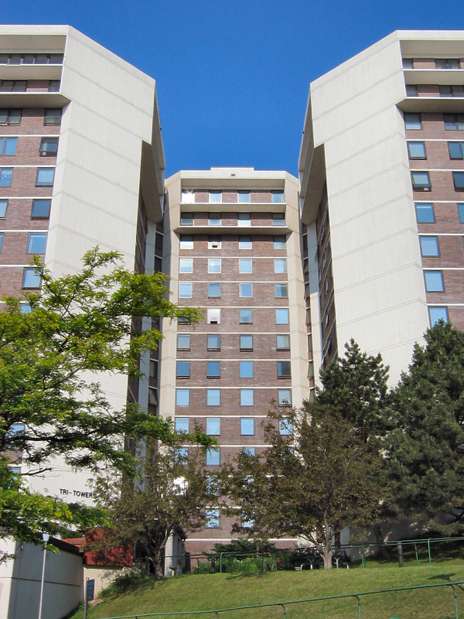 Tri-Towers Apartments by James Peacock