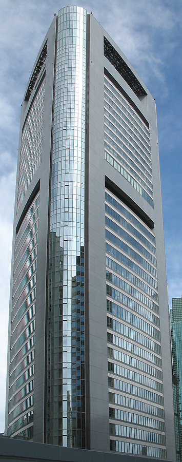 Shiodome Media Tower by Kevin Hemphill