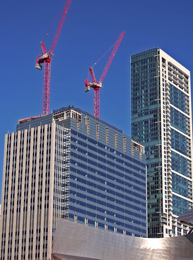 Blue Cross-Blue Shield Tower by Shawn Ursini