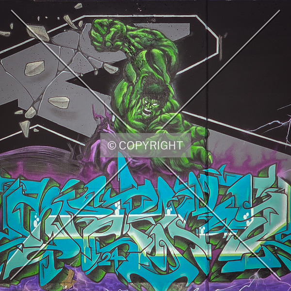 Saint Louis City Flood Wall (South Wall) by Ryan Hildebrand