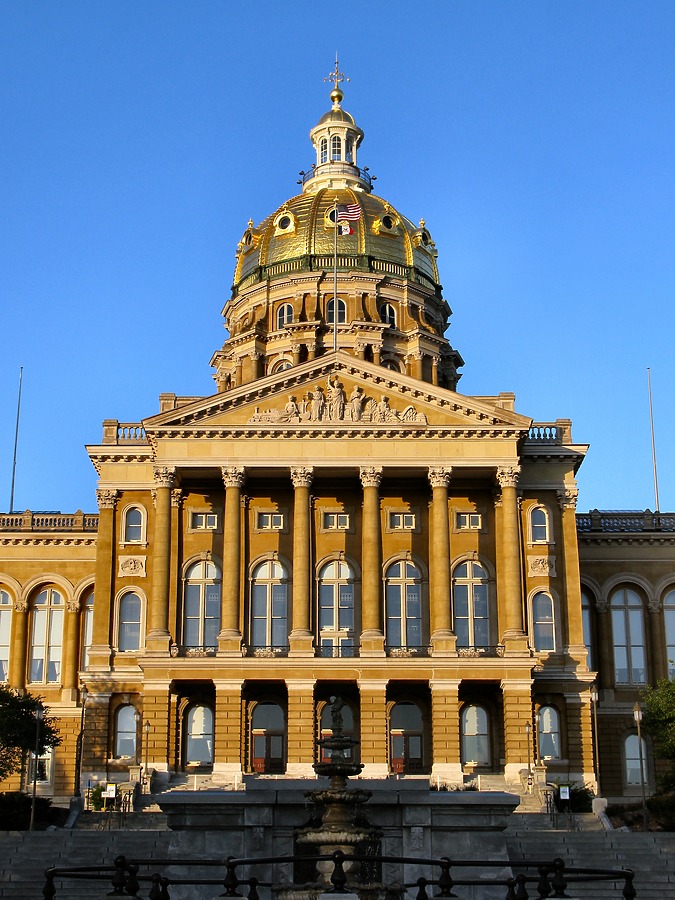 Iowa State Capitol by James Peacock