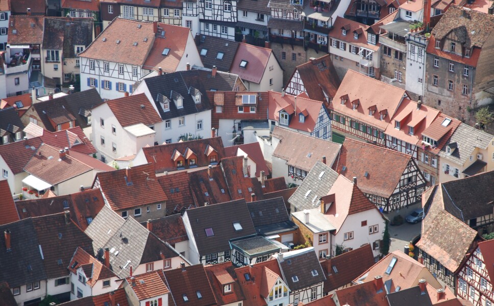 Panorama of Weinheim
