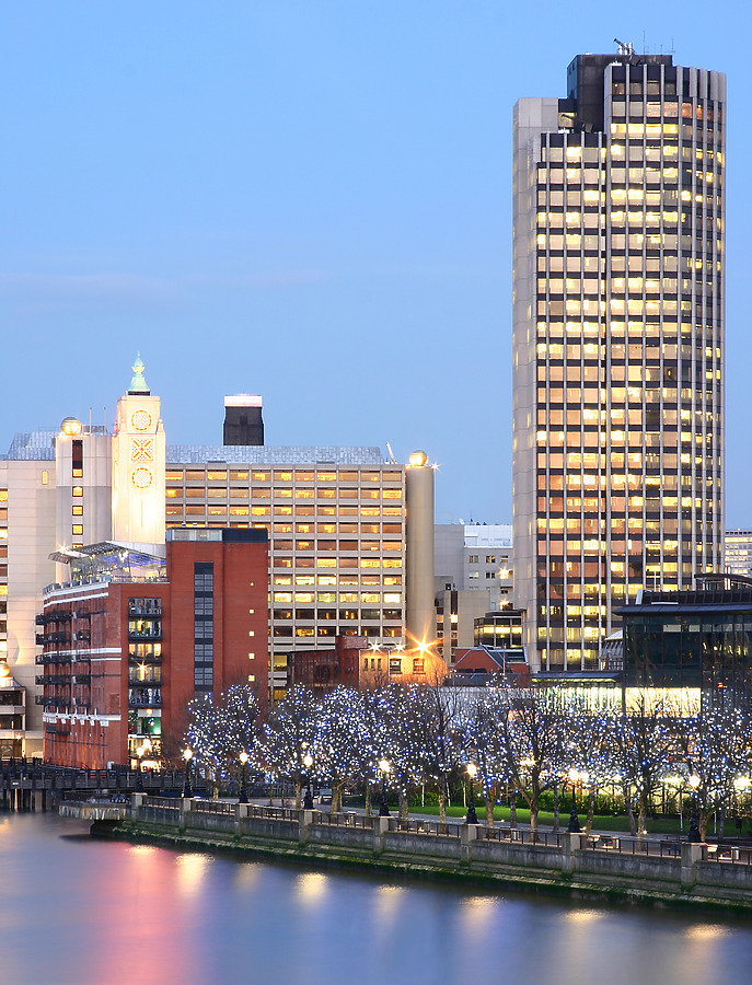 South Bank Tower by Tristram Compton