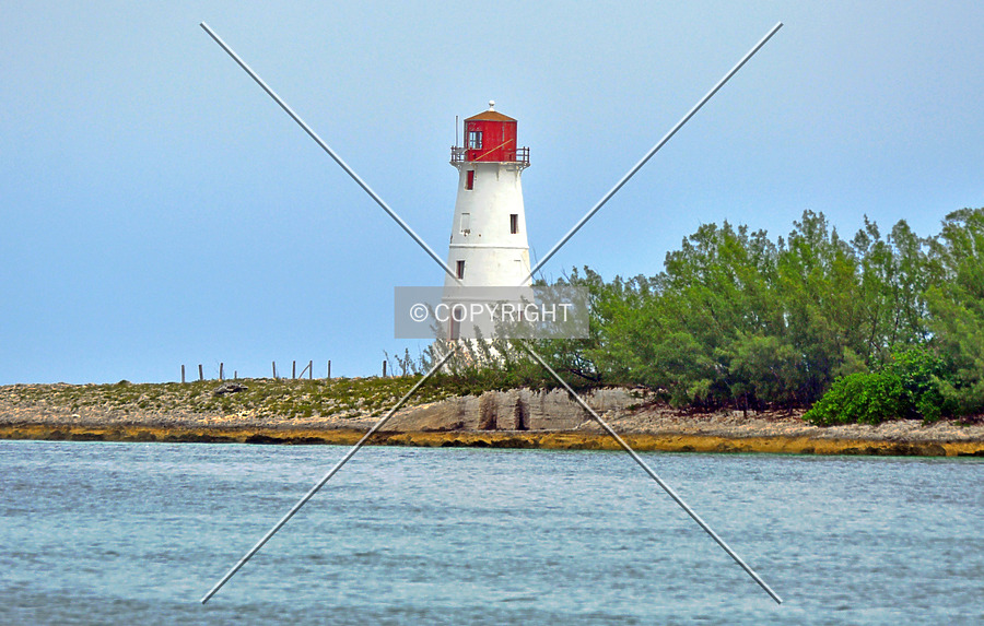 Nassau Harbour Lighthouse by Jorge Molina