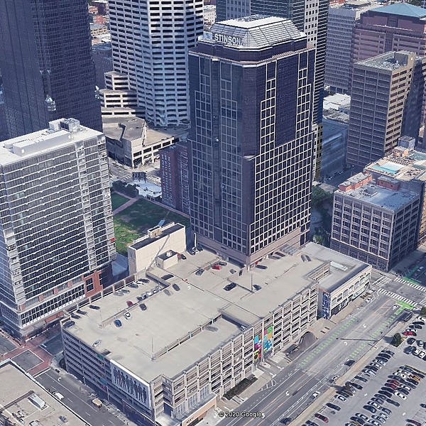1201 Walnut by Google Earth