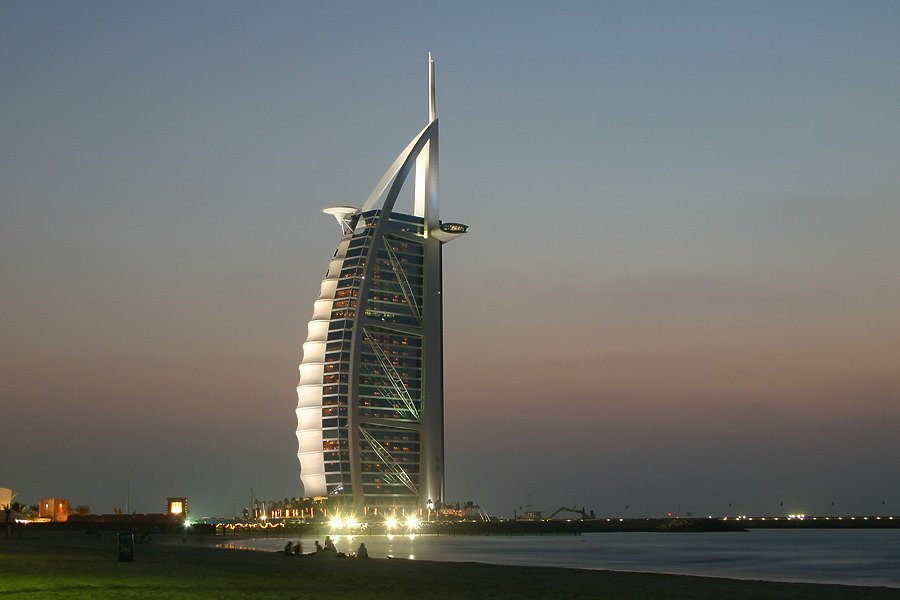Burj Al Arab by Michiel van Dijk