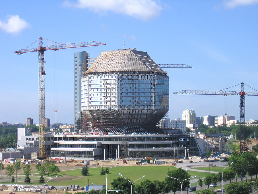 National Library of Belarus by Alexei Bobko