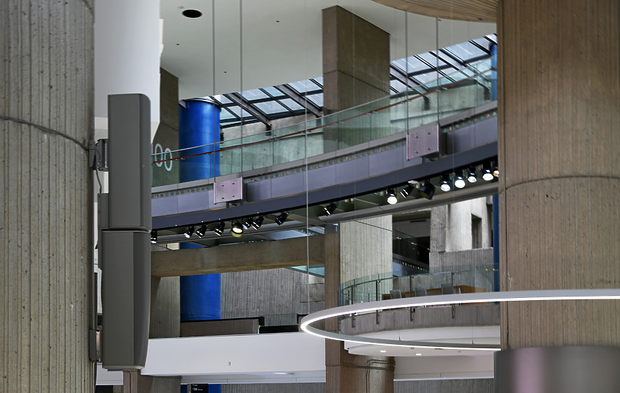 Detroit Marriott at the Renaissance Center by John W. Cahill