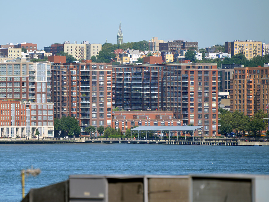 The Independence at the Shipyard - North Tower by John W. Cahill