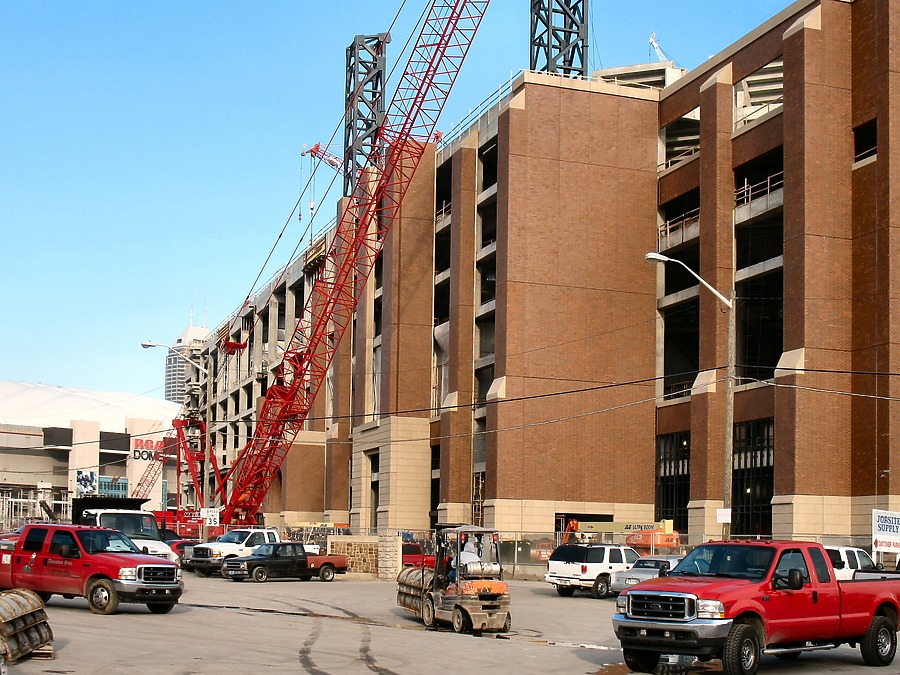 Lucas Oil Stadium by James Peacock