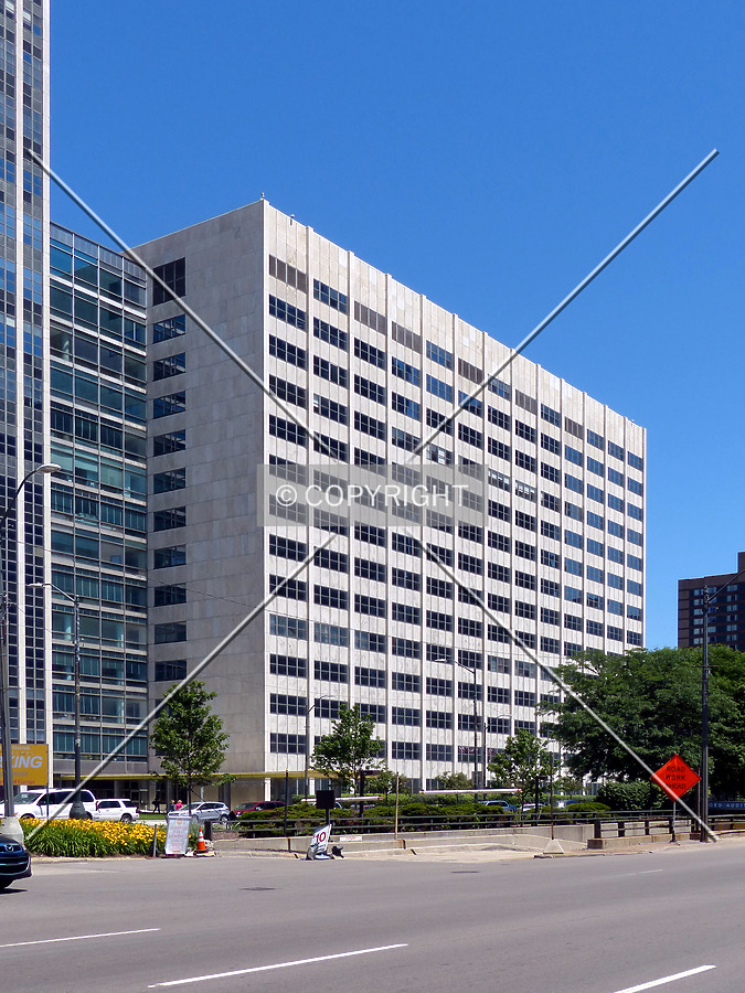 Coleman A. Young Municipal Center by Nate Lindsey