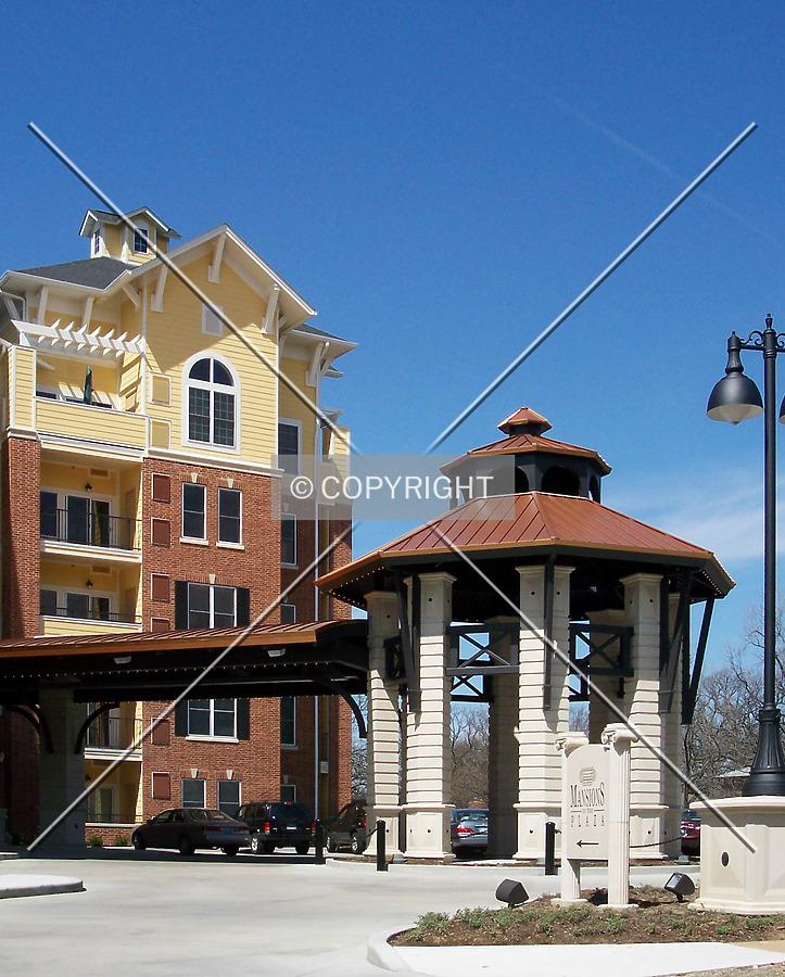 Mansions on the Plaza I by Ryan Hildebrand