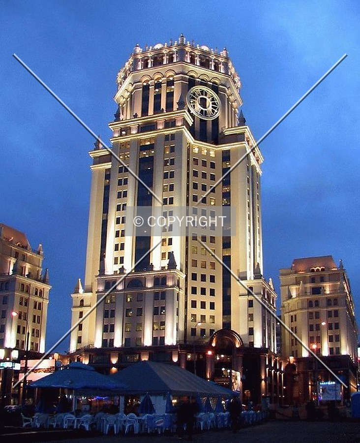 Paveletskaya Tower by Alexander Ulyanov