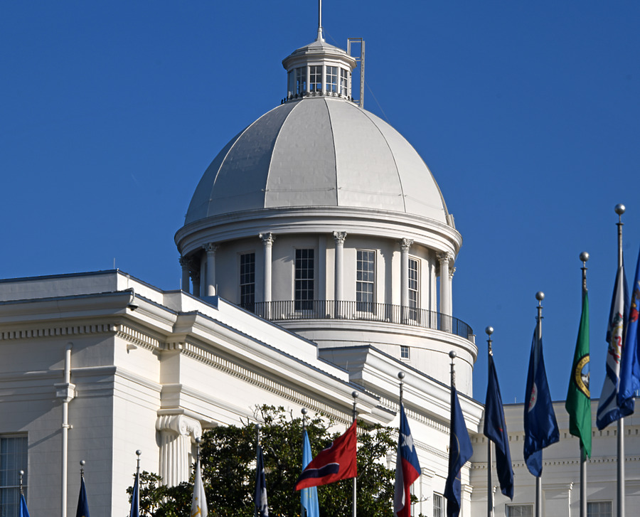 Alabama State Capitol by John W. Cahill