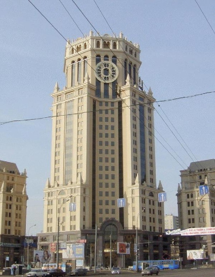 Paveletskaya Tower by Vehbi Inan
