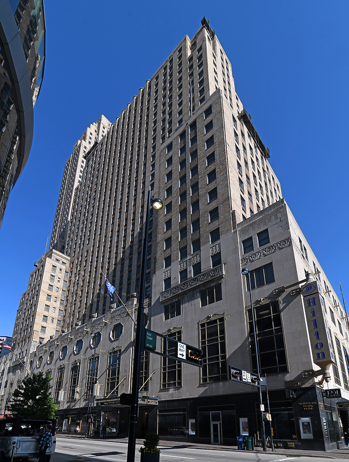 Hilton Cincinnati Netherland Plaza by John W. Cahill